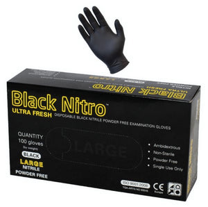 ‘BLACK NITRO’ Makeup Gloves